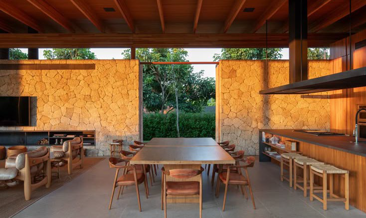 Contour House - Không gian