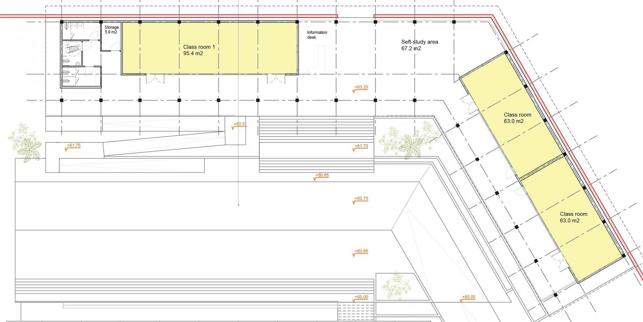 Mặt bằng nhà Contour