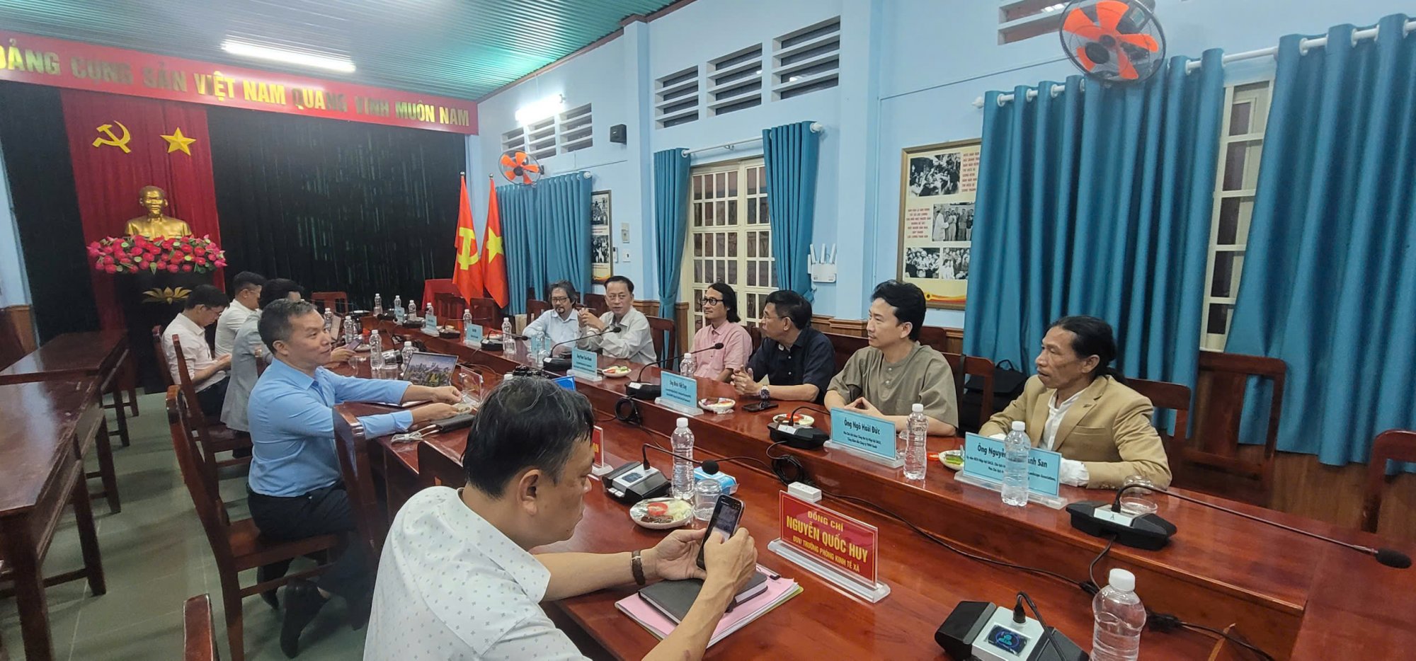 HIỆP HỘI SACA LÀM VIỆC VỚI UBND XÃ BÌNH MỸ VỀ ĐỊNH HƯỚNG PHÁT TRIỂN HẠ TẦNG VÀ HỢP TÁC TRONG THỜI GIAN TỚI